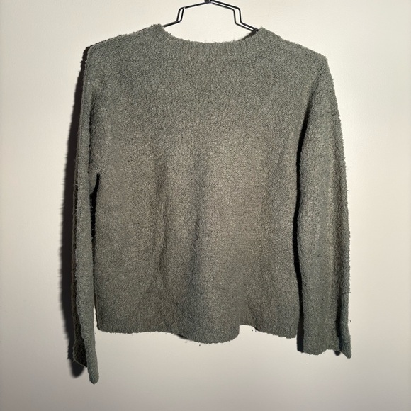 J. Crew Wool Blend Fuzzy V-Neck Sweater - Picture 7 of 7